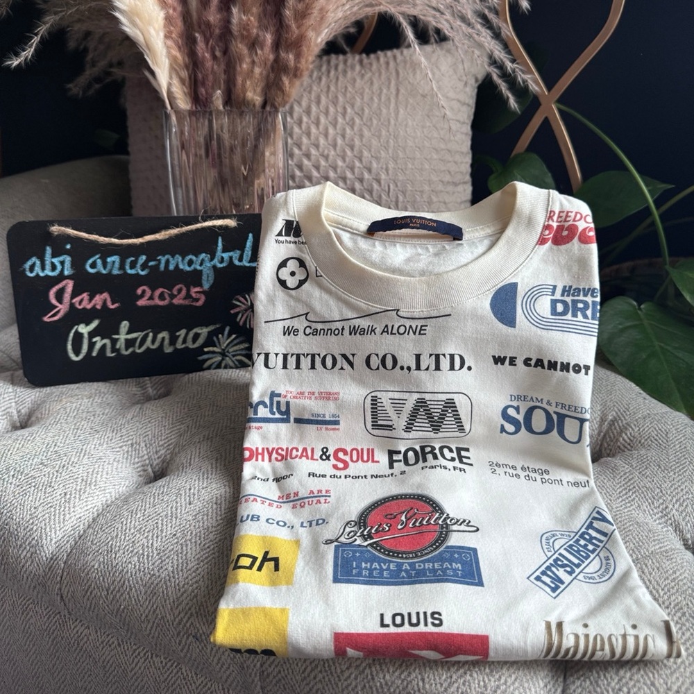 Louis Vuitton Multicolor Graphic T-Shirt